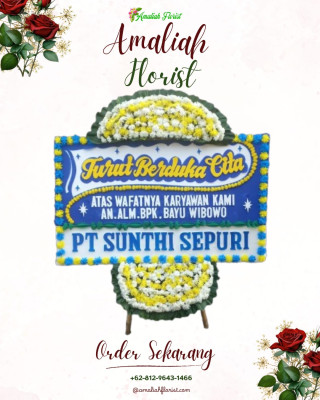 Papan Bunga Duka di Bandulu