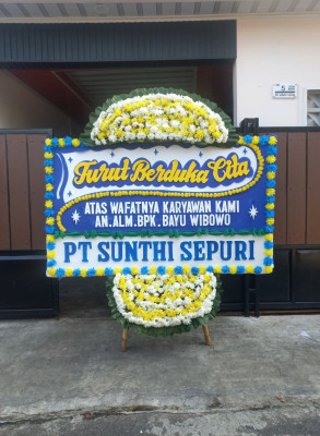 Papan Bunga Duka di Bandulu